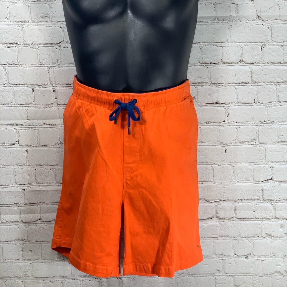 NWOT MR. Swim Orange Cotton Chino Shorts Mens